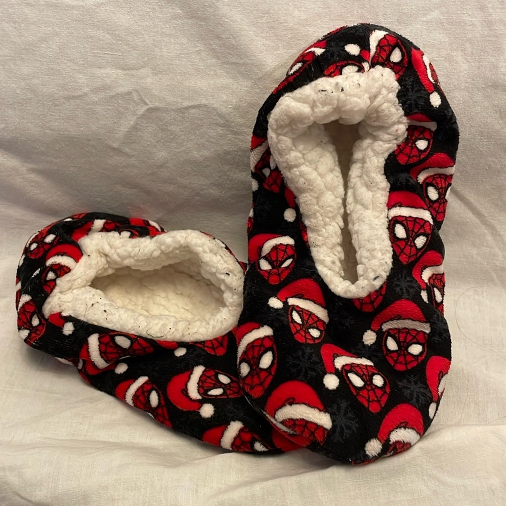 Spider-Man Christmas Slipper Socks